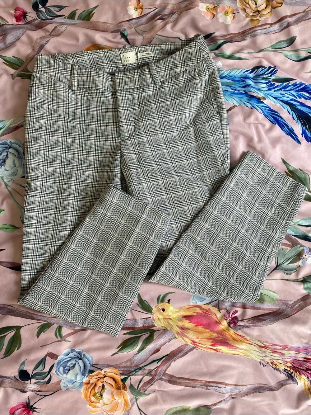 a new day Plaid Straight Leg Pants